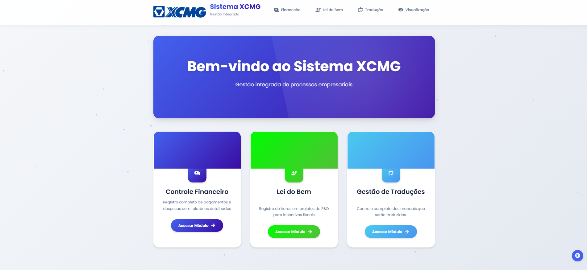 Sistema XCMG